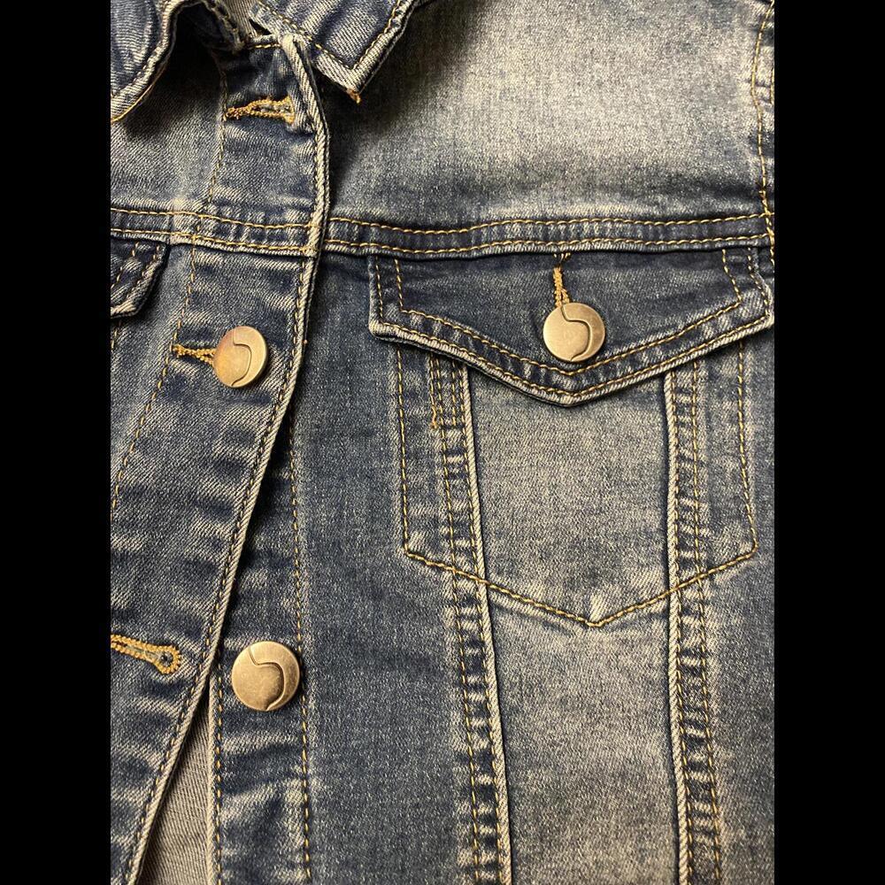 Girls Joe's Denim Jacket - Sz L (14-16) - Picture 3 of 6